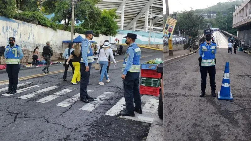 Calles que estarán cerradas en Tegucigalpa mañana 15 de septiembre