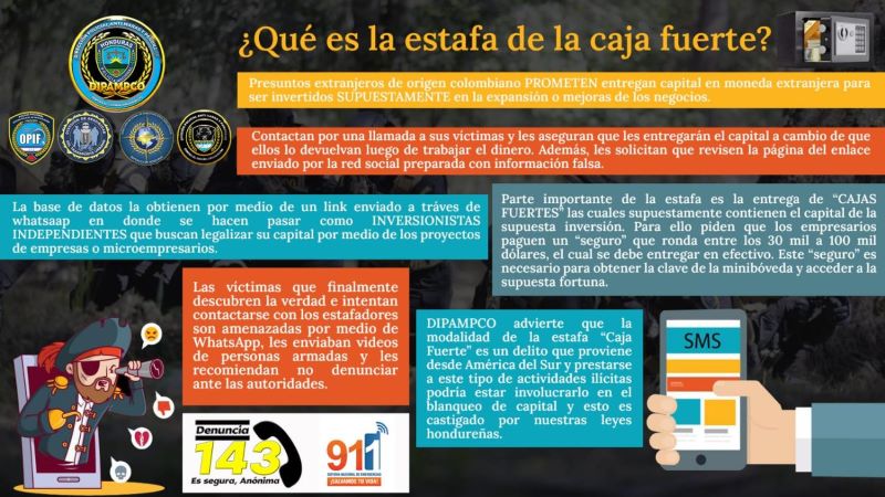 Estafa Caja Fuerte