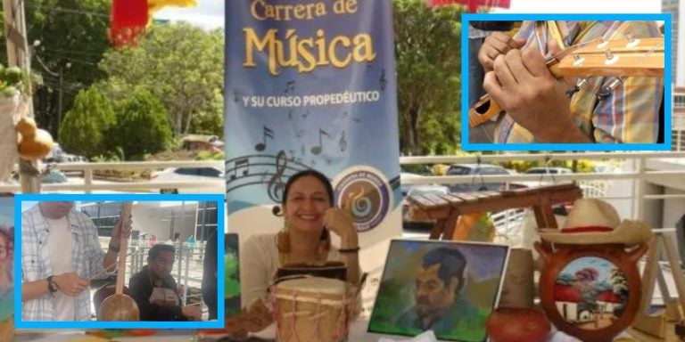 Estudiantes de la UNAH fabrican instrumentos musicales tradicionales