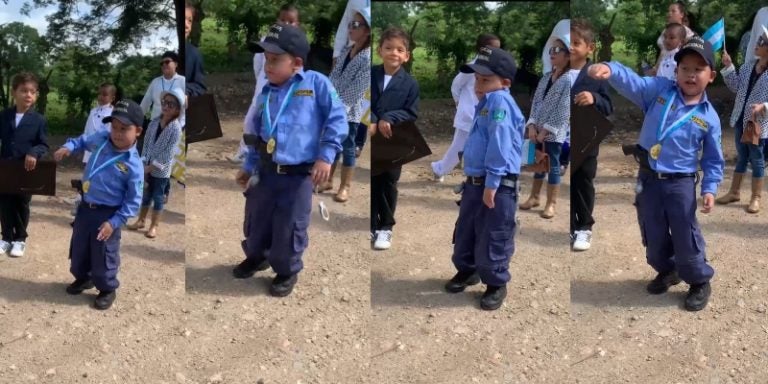 NIÑO POLICÍA