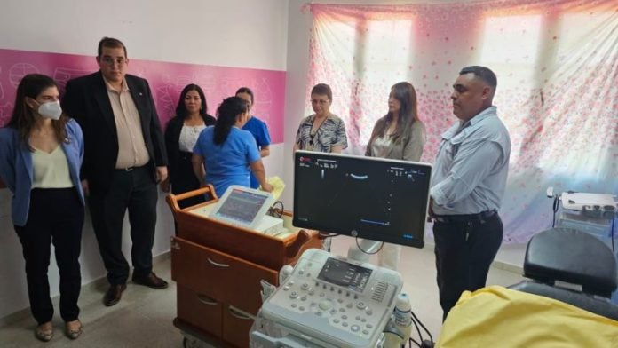 Hospital Gabriela Alvarado recibe equipo