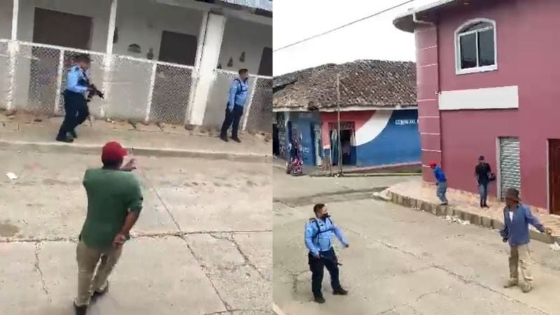 Capturan ataque policías La Paz