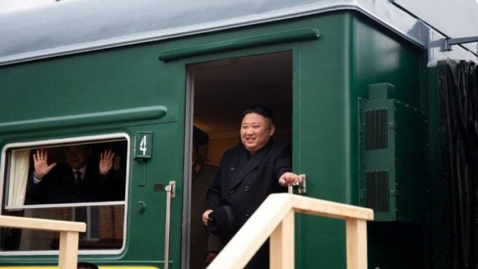 Kim Jon-un llega a Rusia en tren blindado