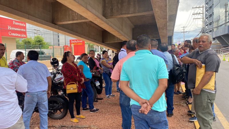 Transportistas Choluteca protestan
