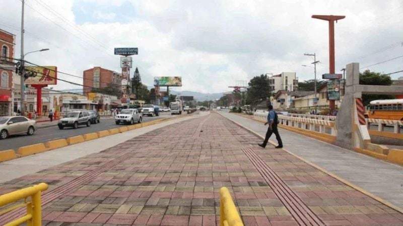 Bulevar Suyapa cerrado carnaval 