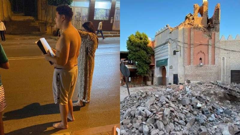 Joven salva Play Station en terremoto