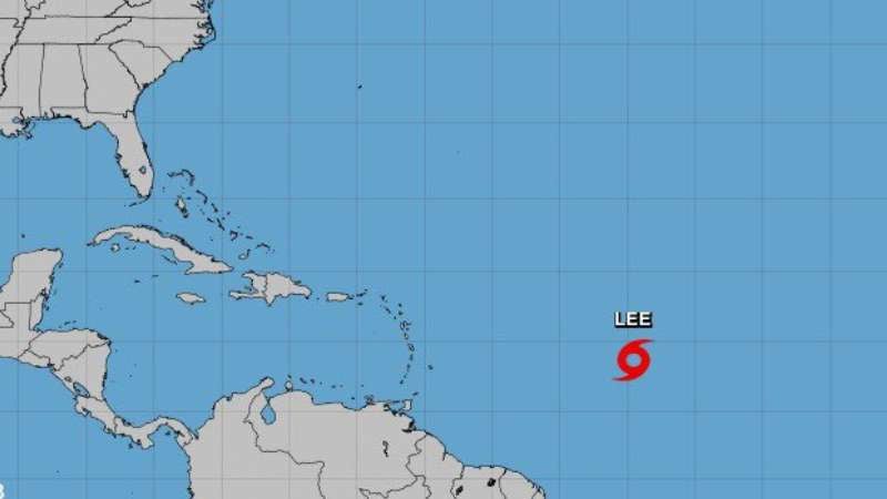 Tormenta Lee se convertirá en huracán