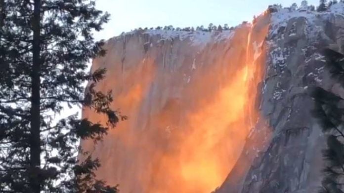 Cascada de fuego en EEUU