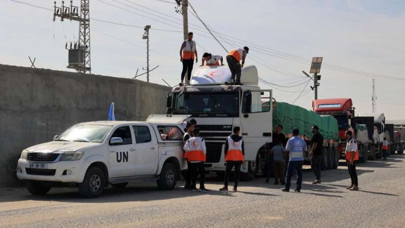 Ayuda humanitaria en Franja de Gaza