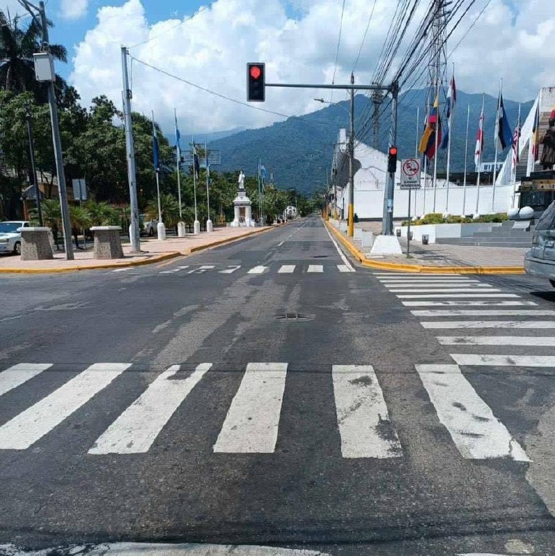 Foto compartida por Tráfico en San Pedro Sula. 
