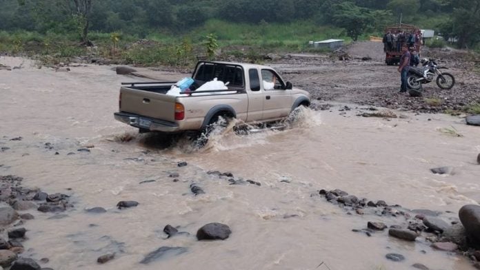 Desbordamiento río Aruco