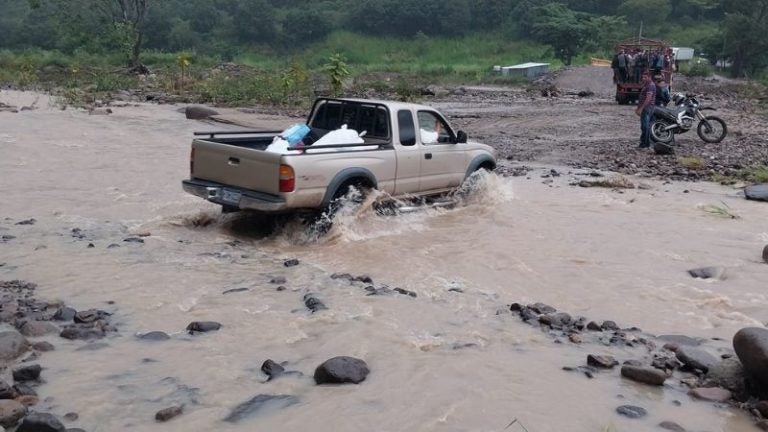 Desbordamiento río Aruco