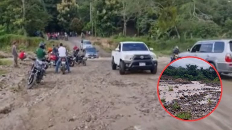 Incomunicados Copán crecida río Aruco