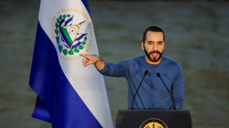 Nayib Bukele, presidente de El Salvador.