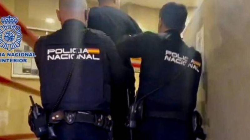 Detenido en España 