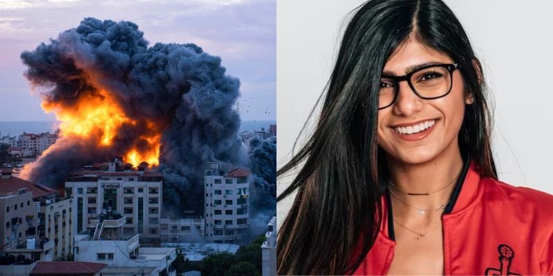 Critican a Mia Khalifa por sus declaraciones por la guerra entre Israel y Palestina