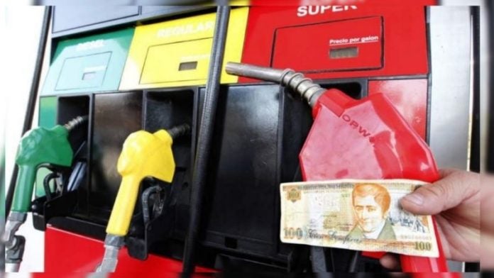 Precio combustibles 16 septiembre