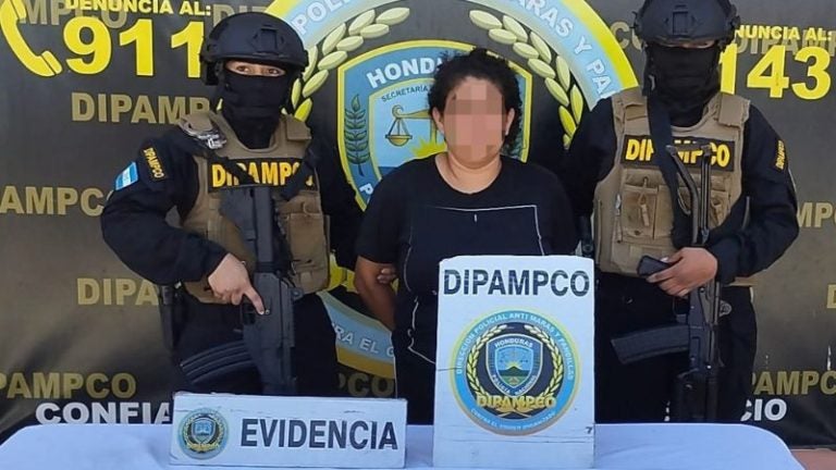 Cae “La Madre”, recolectora de extorsión de la 18 en la Villa Vieja, TGU