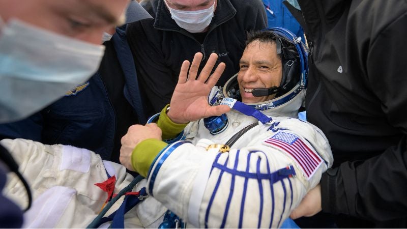 Desafío astronauta Frank Rubio