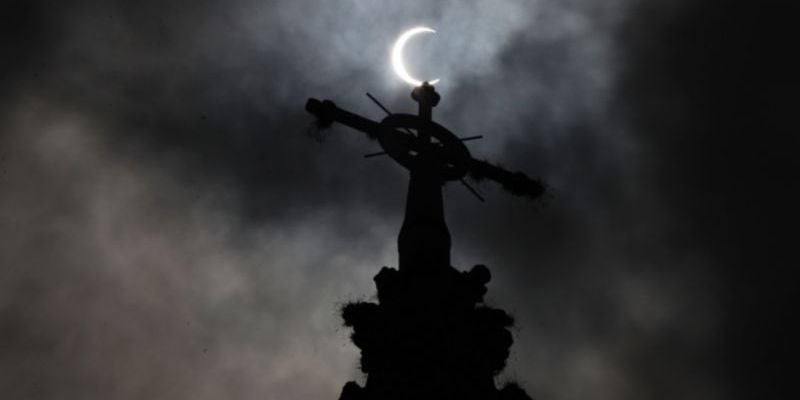 Así se vio el eclipse anular en América