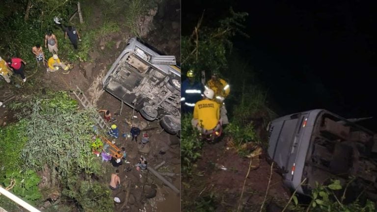 Accidente migrantes Copán