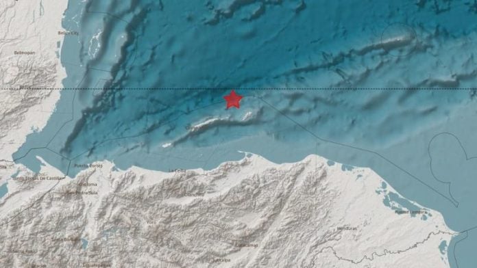 Sismo en Roatán