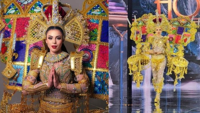 traje típico de Miss Grand Honduras