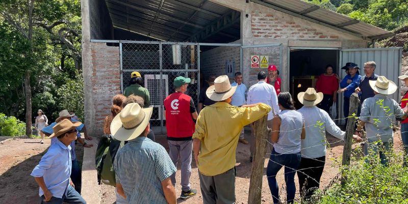 Dos siglos después cobertura eléctrica llega a aldea en Choluteca