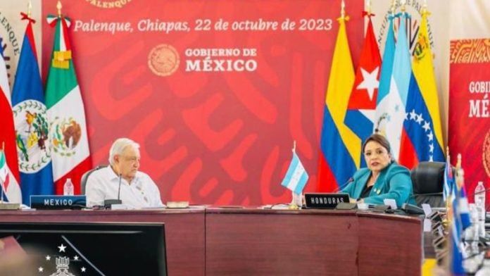 Xiomara Castro sostuvo reunión con AMLO y profundizaron en temas migratorios