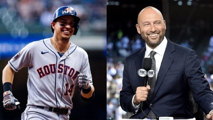 Mauricio Dubón a Derek Jeter