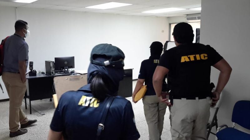 La ATIC interviene las oficinas del 911 en La Ceiba