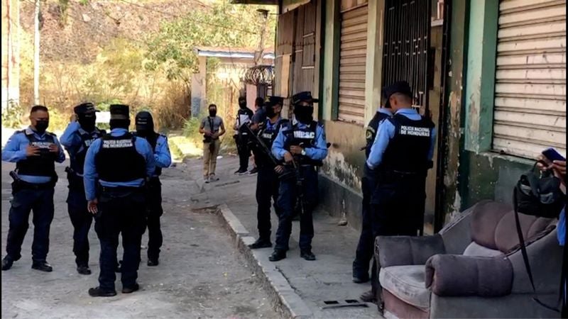 Honduras país violento LA