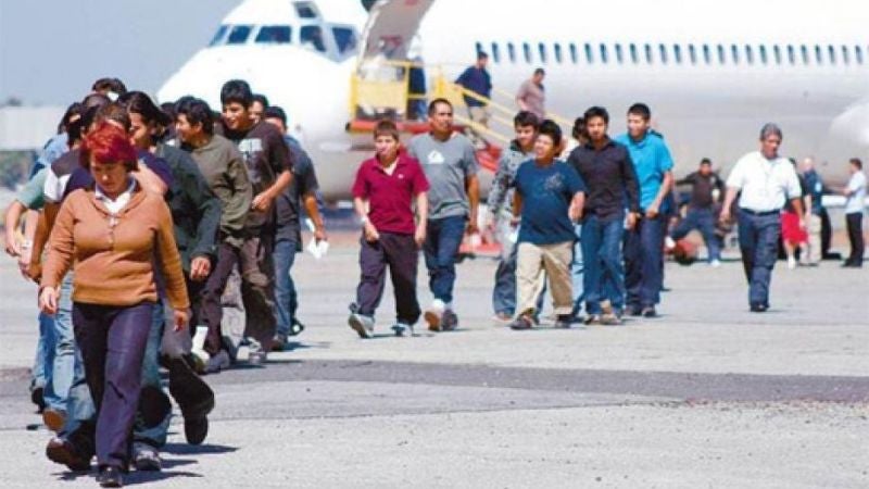 Hondureños deportados