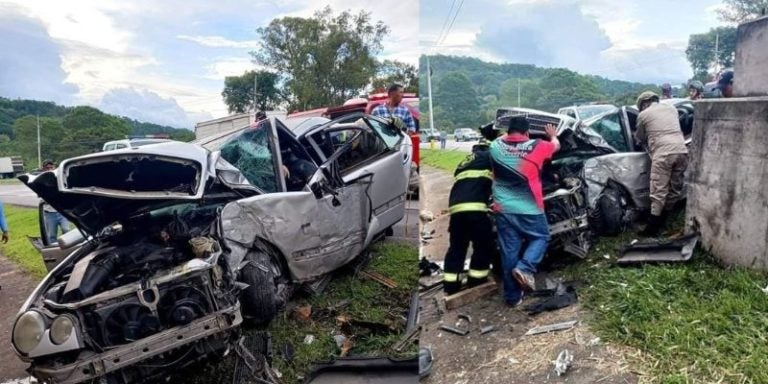 Medico muere al impactar con un paredón en la carretera CA-5