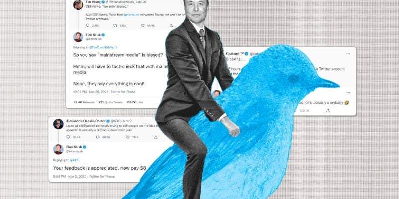 Elon Musk cumple su primer aniversario como dueño del difunto Twitter.