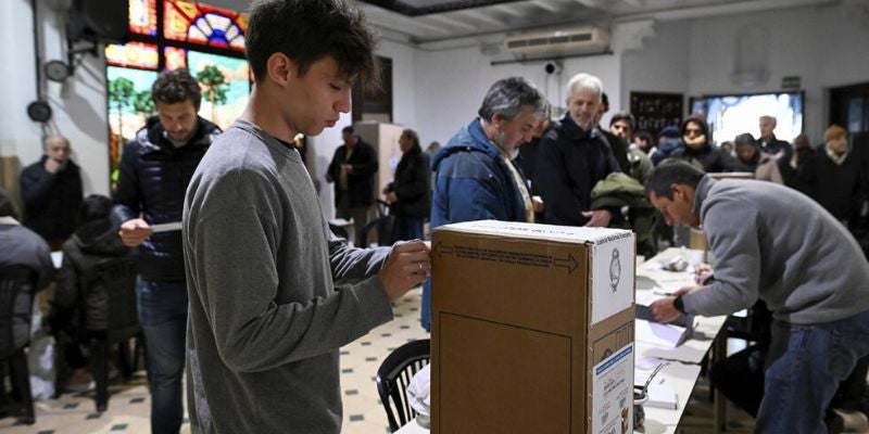 Resultados preliminares en las Elecciones presidenciales en Argentina