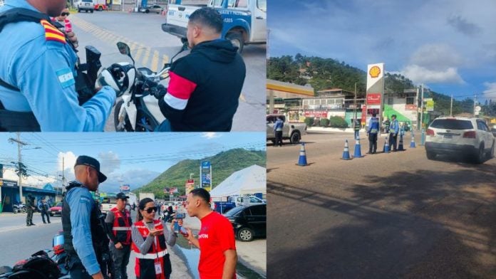 Policía seguridad feriado