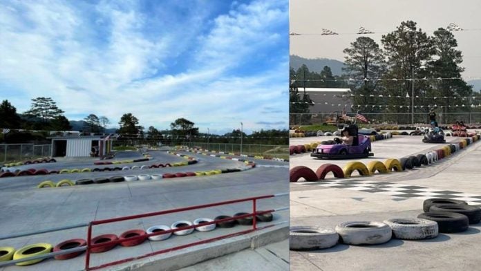 Pista de karting una opción para divertirse en Marcala, La Paz