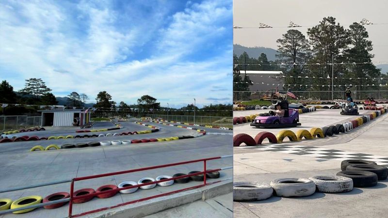 Pista de karting una opción para divertirse en Marcala, La Paz