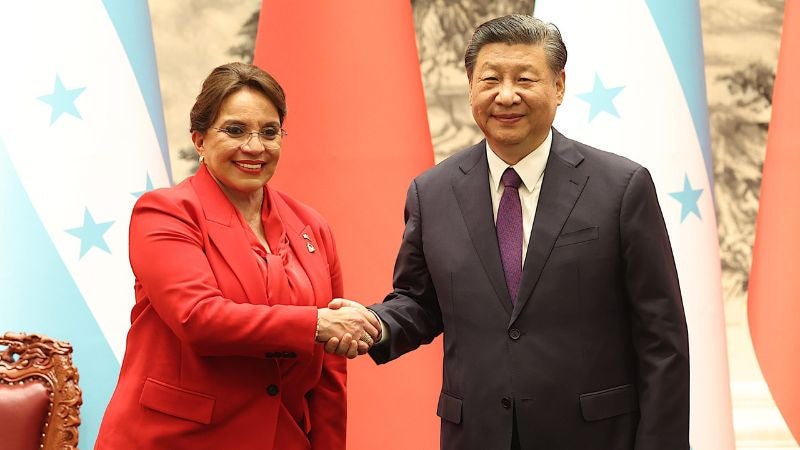 Honduras oficina de negocios China