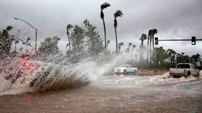 Tormenta tropical Lidia México