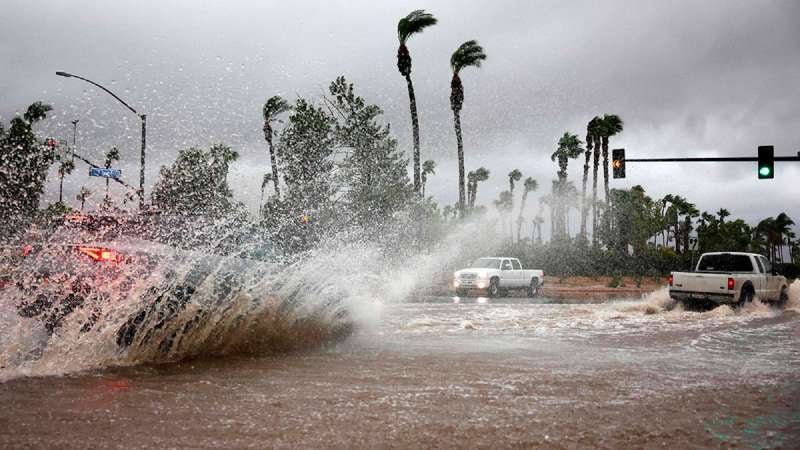 Tormenta tropical Lidia México