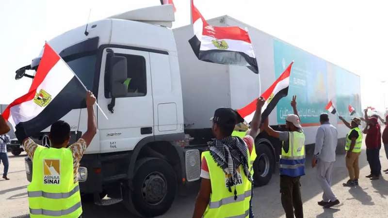 Tercer convoy de ayuda humanitaria