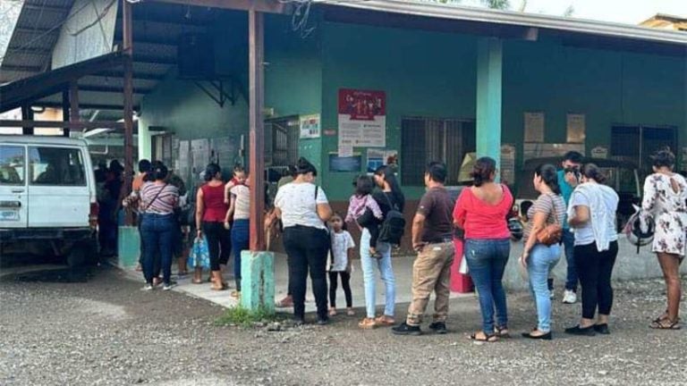 Centro de salud en El Progreso