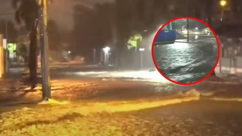 Lluvias inundaciones en San Pedro Sula