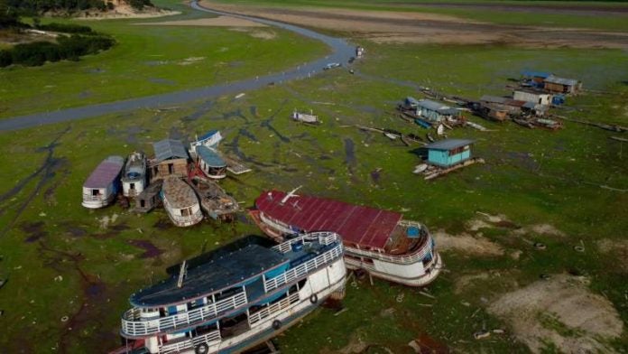 Brasil sequía en Amazonas