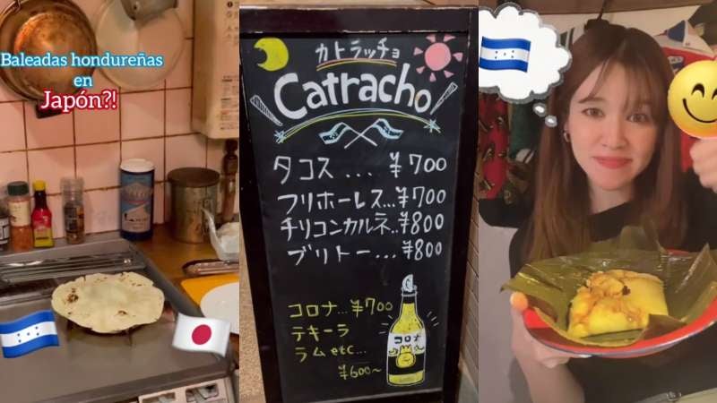 Restaurante comida catracha Japón