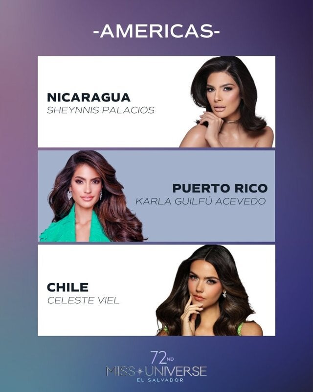 Miss Universo revela las candidatas más votadas ¿Estará Honduras?