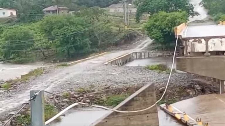 Paso entre Olanchito y Jocón