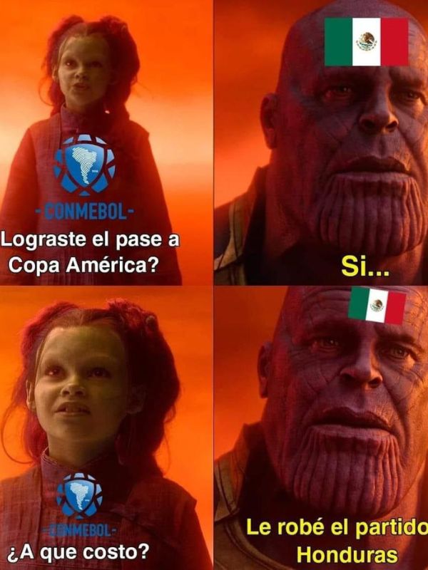 memes partido Honduras México